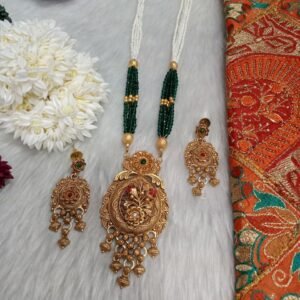 Rajwadi Necklace – Hydro & Jaco Beads Copper Rajwadi Necklace SCARLN127