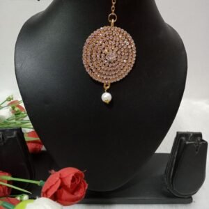 Shivay Creative Arts Premium Quality Copper Color MaangTikka (SCA431175)