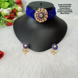 Choker- Anupama Polki Kundan Crystal Choker SCA378350