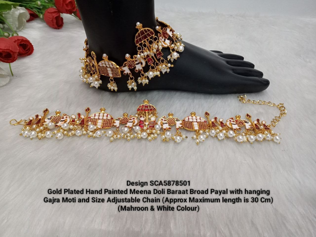 Broad deals payal designs