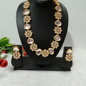 Celebrity Choice Kundan Back Meenakari Necklace by Shivay Creative Arts