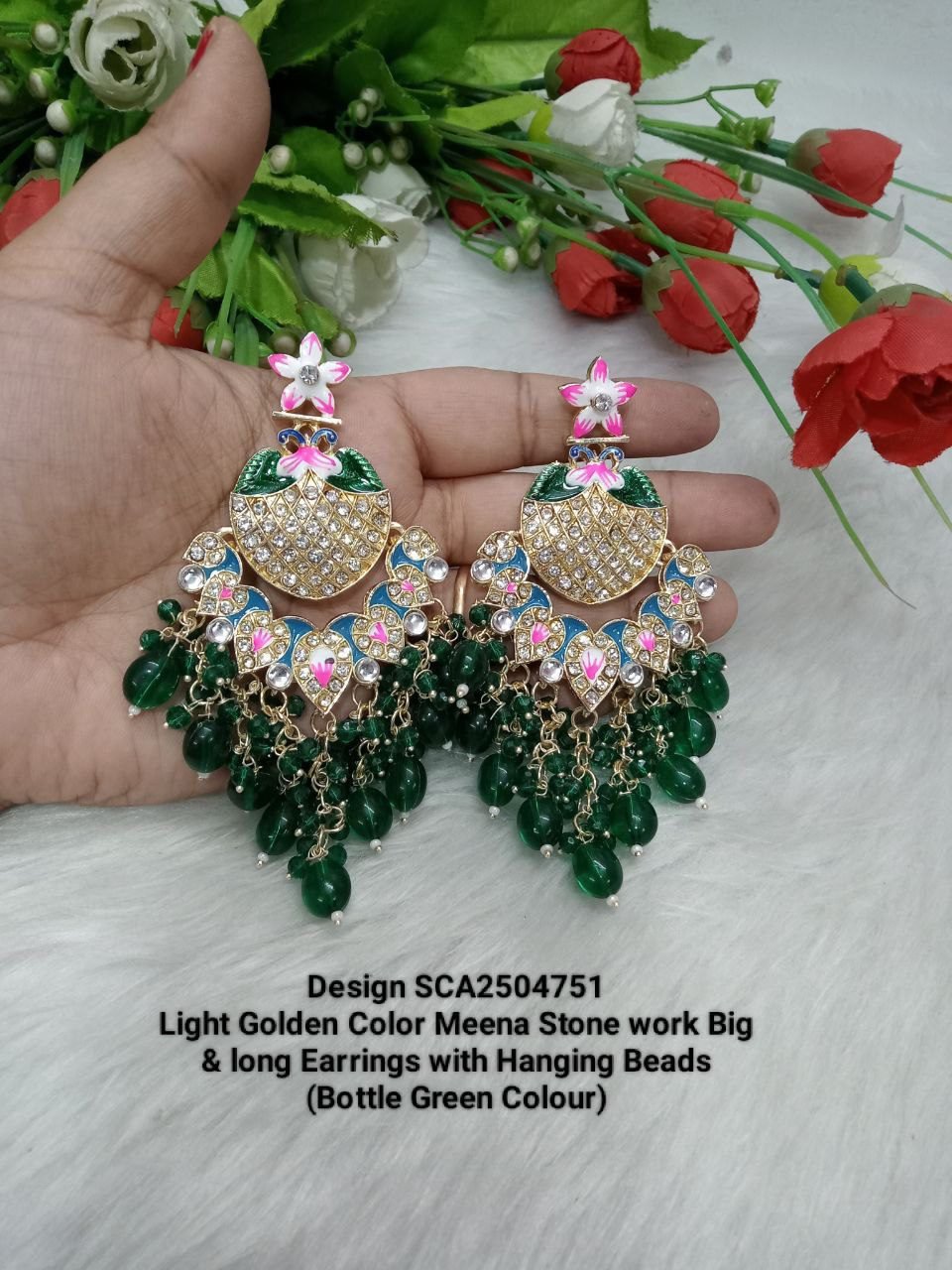 Indian Traditional Bollywood Silver Oxidized Long Layer Jhumka Jhumki  Earrings | eBay