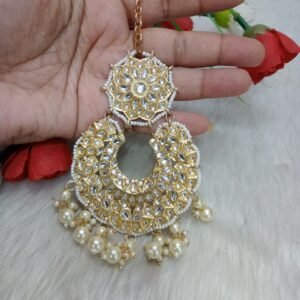 Maang Tikka – Light Golden Polish Celebrity Choice Maang Tikka SCA45053