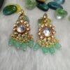 Kundan necklace earrings