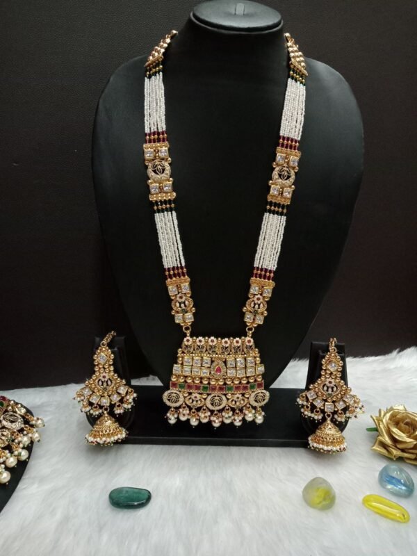 Brass Copper Rajwadi Bridal Combo SCA185002 - Image 7