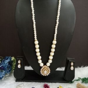Necklace- Artificial Pearl Rani Haar SCA130011