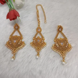 Gold Plated Maangtikka