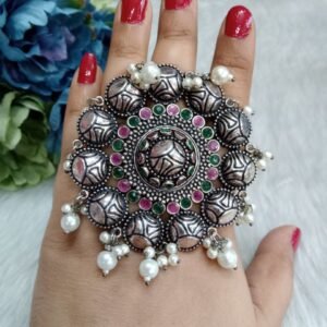 German Silver-Plated Ring