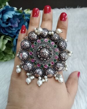 German Silver-Plated Ring