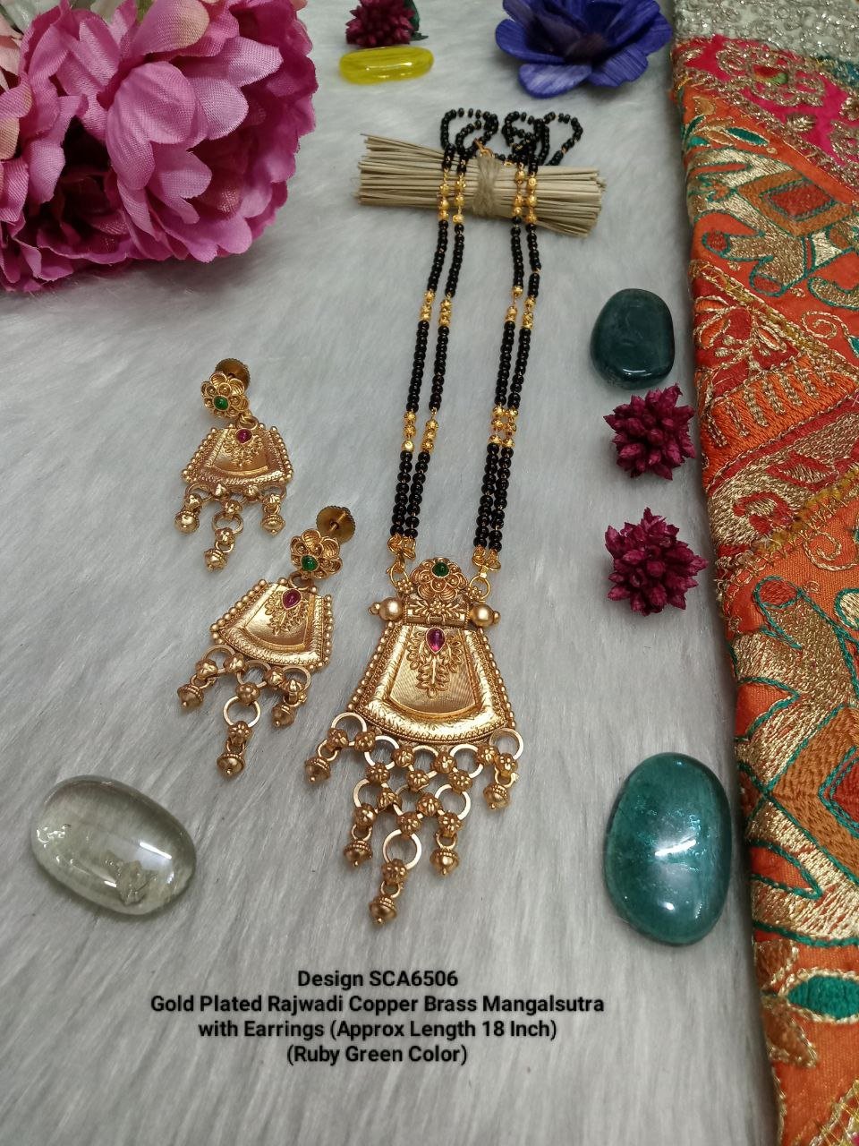 Mangalsutra – Gold Plated Copper Brass Rajwadi Polish Mangalsutra