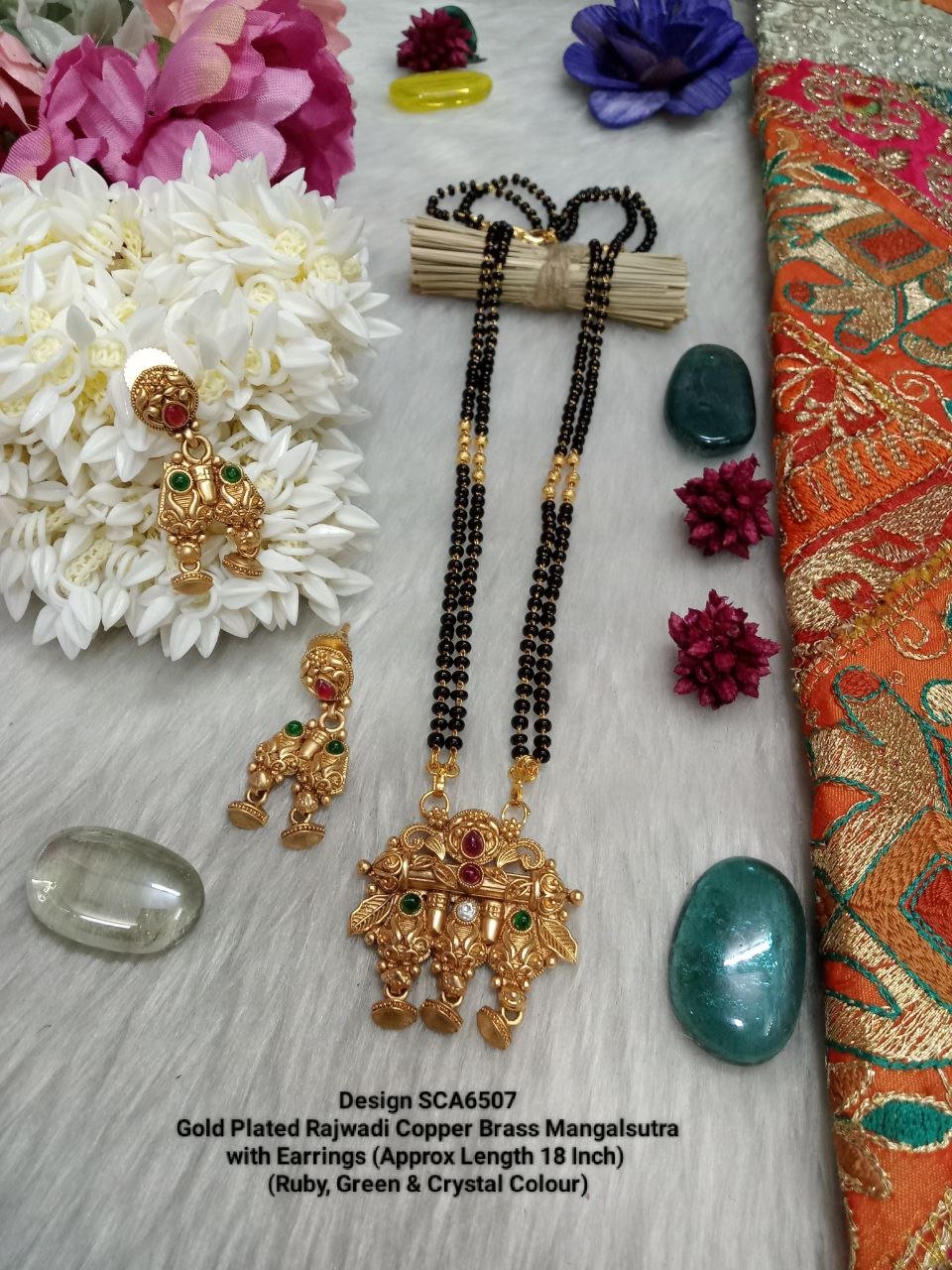Mangalsutra – Gold Plated Copper Brass Rajwadi Polish Mangalsutra