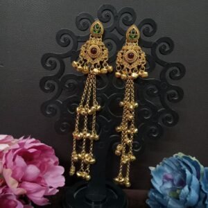 Kashmiri Jhumka - Gold Plated Kashmiri Jhumka SCA61510