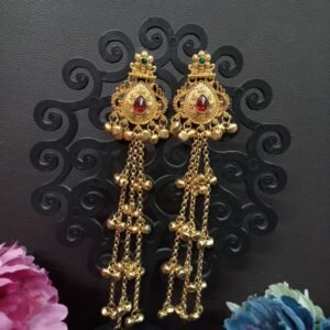 Kashmiri Jhumka - Gold Plated Kashmiri Jhumka SCA61511