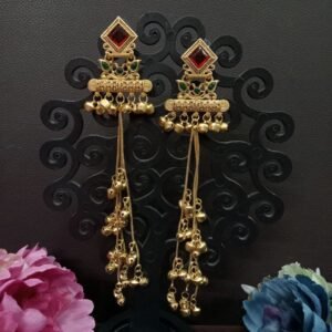 Kashmiri Jhumka - Gold Plated Kashmiri Jhumka SCA61514