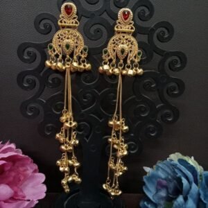 Kashmiri Earrings - Gold Plated Kashmiri Earrings