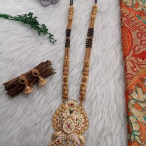 6 Line Rajwadi Mangalsutra