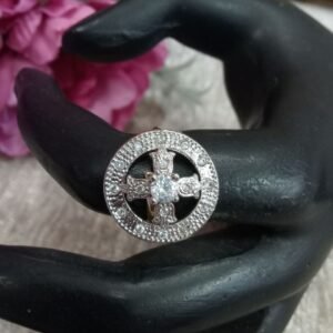 AD Rings - Gold Polish AD Small Size Adjustable Ring SCAADR14