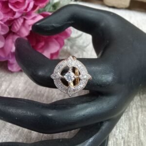 AD Rings - Gold Polish AD Small Size Adjustable Ring SCAADR15