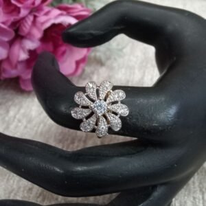 AD Rings - Gold Polish AD Small Size Adjustable Ring SCAADR23