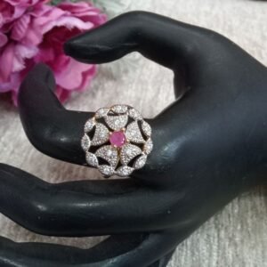 AD Rings - Gold Polish AD Small Size Adjustable Ring SCAADR24