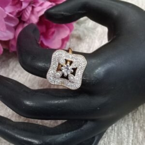 AD Rings - Gold Polish AD Small Size Adjustable Ring SCAADR25