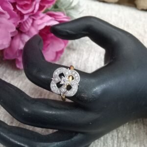 AD Rings - Gold Polish AD Small Size Adjustable Ring SCAADR26